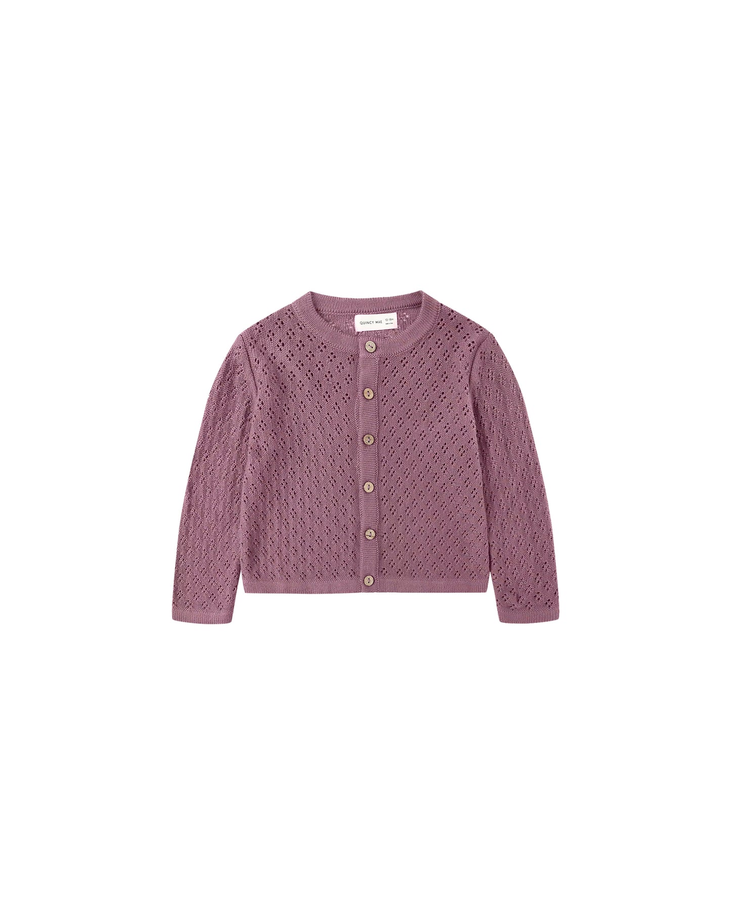 Quincy Mae072 mulberry cardigan (SZ 6m-4yr)