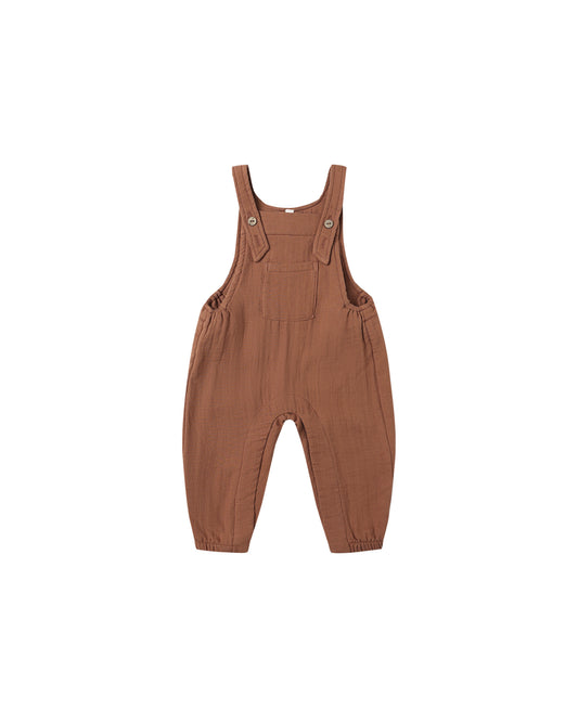 Quincy Mae443 gauze overall (SZ 3-24m)