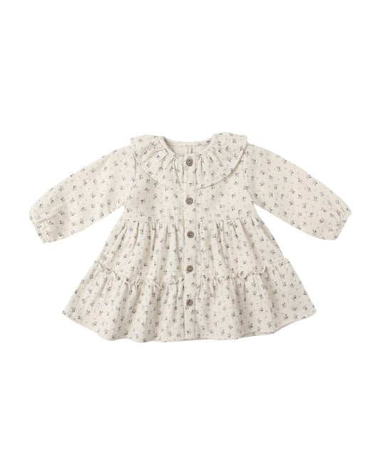 Quincy Mae463 ruffle collar dress (SZ 18m-4yr)