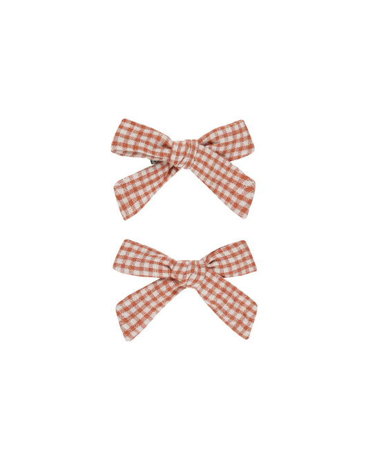 Rylee Cru007 gingham bow