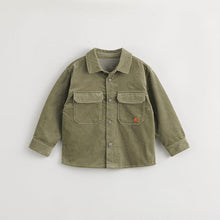 Load image into Gallery viewer, MJ Boys corduroy Shirt ( Sz 4y - 12y )
