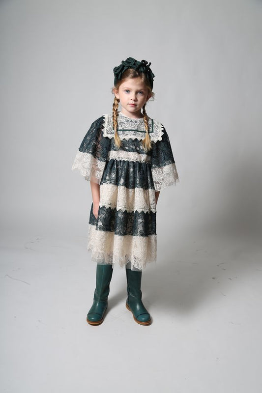 Tia Cabani patchwork sailor dress (SZ 3-16)